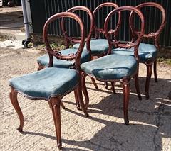 090320195 Rosewood Antique Dining Chairs 35 or 89cm high 19 or 44cm deep 18 or 46cm hs 18 or 46cm wide _9.JPG